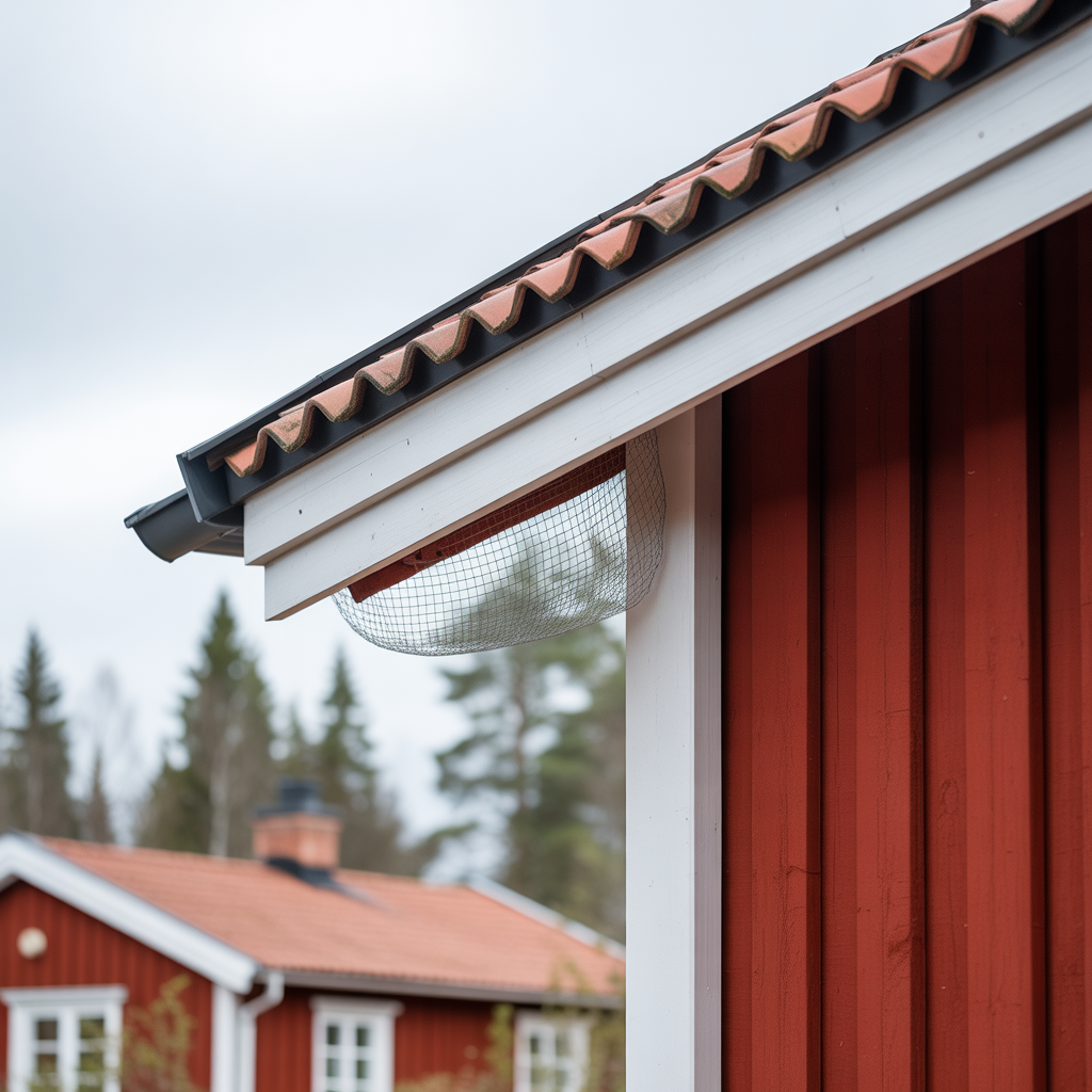 takfotsventilation guide till luftspalt och insektsnat