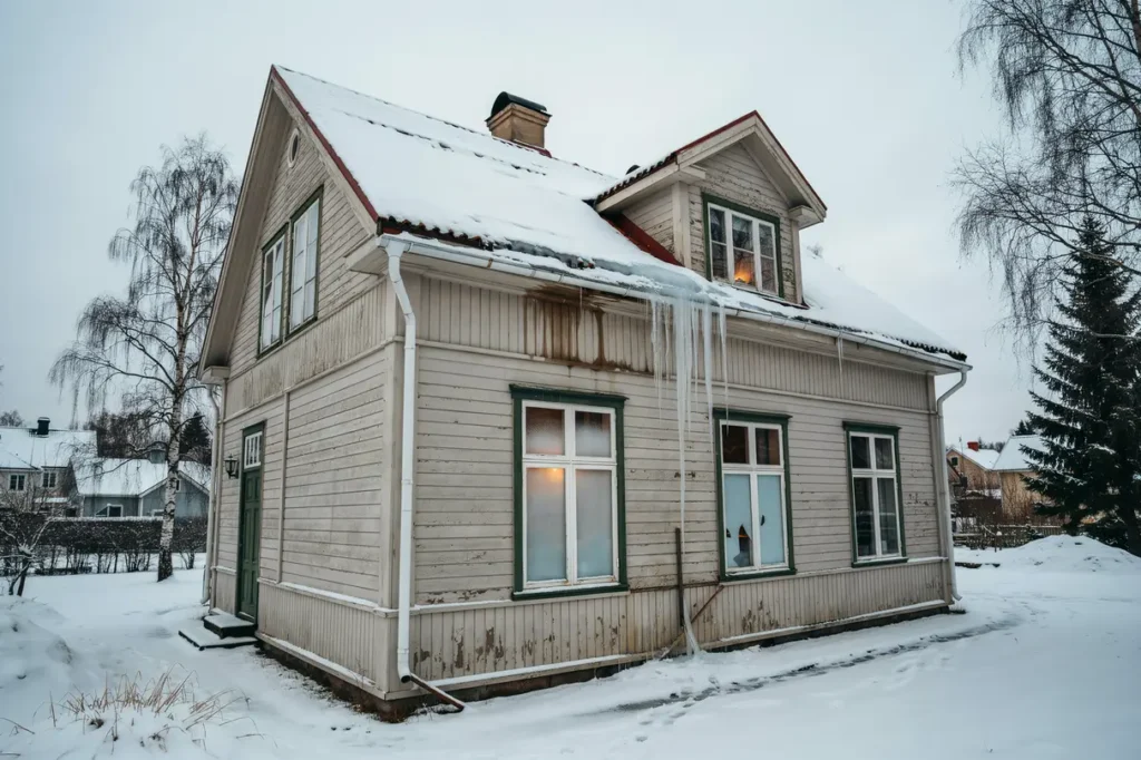 isbildning p taket vintertid s skyddar du villa och fastighet fr n istappar och fuktskador